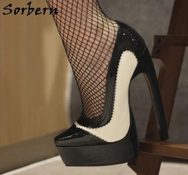 sorbern vintage women pump dress shoes 18cm super high heel curved style visible platform slip on alternative fashion footwear4418822, Black
sorbern vintage women pump dress shoes 18cm super high heel curved style visible platform slip on alternative fashion footwear4418822, Black