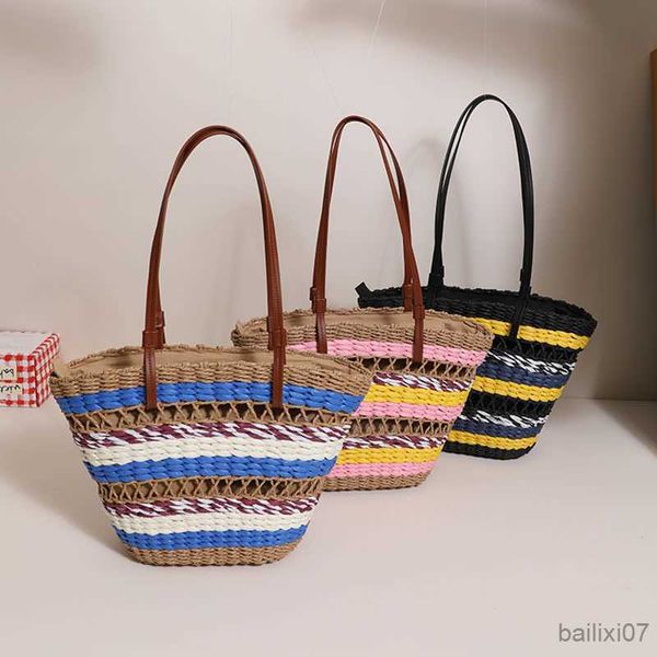 other bags hollow woven straw bag paper rope knitting shoulder bag striped travel beach bags for women 2023 shopper purses tote, Black;red
other bags hollow woven straw bag paper rope knitting shoulder bag striped travel beach bags for women 2023 shopper purses tote, Black;red