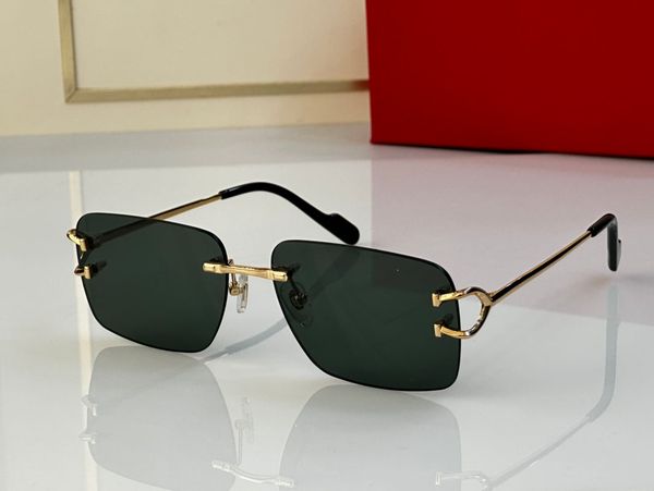 classic frameless womens sunglasses gold metal hundred with simple fashion comfortable light and versatile size 57 18 140 sunglasses for men, White;black
classic frameless womens sunglasses gold metal hundred with simple fashion comfortable light and versatile size 57 18 140 sunglasses for men, White;black