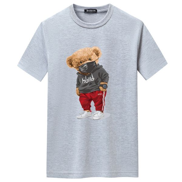 men's t shirts sports mask bear print short-sleeved t-shirt male half-sleeved summer casual oversized men shirt 1titw, White;black
men's t shirts sports mask bear print short-sleeved t-shirt male half-sleeved summer casual oversized men shirt 1titw, White;black
