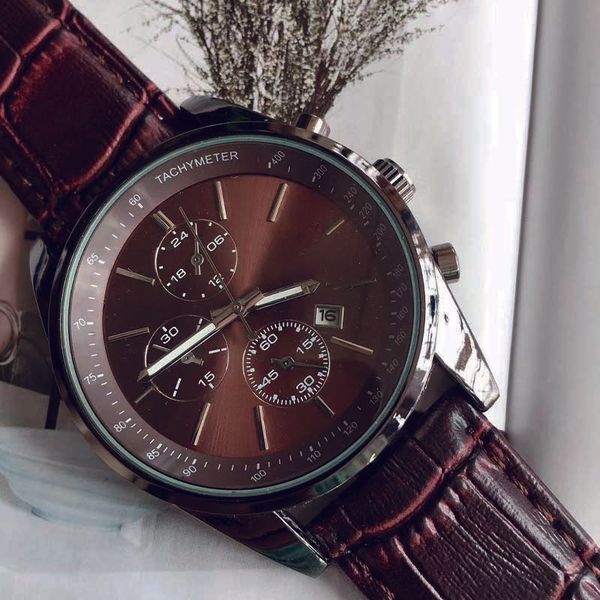 luxury men's watches r datejust 43mm six hands luminous quartz watches multifunctional waterproof sports montre luxe watches, Slivery;brown
luxury men's watches r datejust 43mm six hands luminous quartz watches multifunctional waterproof sports montre luxe watches, Slivery;brown
