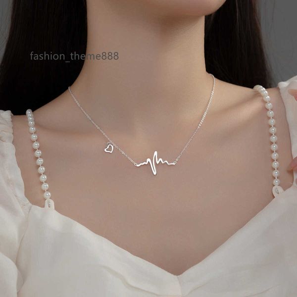 00258-1 japan and south korea fashion simple ecg thread hollow peach heart pendant collar chain necklace, Silver
00258-1 japan and south korea fashion simple ecg thread hollow peach heart pendant collar chain necklace, Silver