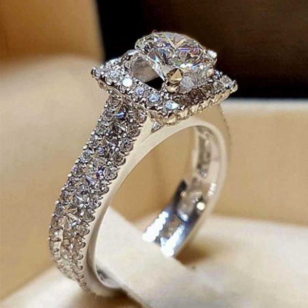 band rings huitan modern wedding rings for women fashion square shaped cubic zirconia rings proposal engagement bands jewelry aa230529, Silver 
band rings huitan modern wedding rings for women fashion square shaped cubic zirconia rings proposal engagement bands jewelry aa230529, Silver