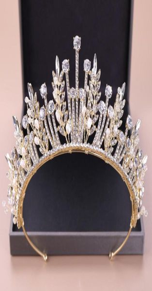kmvexo baroque luxury bridal crystal leaf crowns princess queen pageant prom pearl veil tiaras headband wedding hair accessories t5670387, White;golden
kmvexo baroque luxury bridal crystal leaf crowns princess queen pageant prom pearl veil tiaras headband wedding hair accessories t5670387, White;golden
