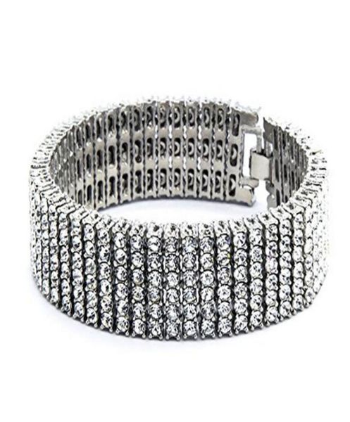 men hip hop 6 row gold silver tone cz iced out bling bling tenns bracelet 8quotinch 25mm simulate dimonds bangles braceles4580829, Golden;silver
men hip hop 6 row gold silver tone cz iced out bling bling tenns bracelet 8quotinch 25mm simulate dimonds bangles braceles4580829, Golden;silver