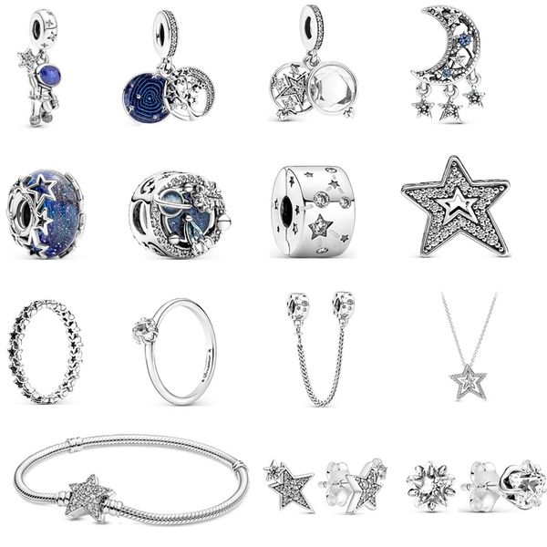 925 pounds silver new fashion charm original round beads, astronauts picking starsexploring the milky way,the blue star river bead, compatib, Bronze;silver
925 pounds silver new fashion charm original round beads, astronauts picking starsexploring the milky way,the blue star river bead, compatib, Bronze;silver