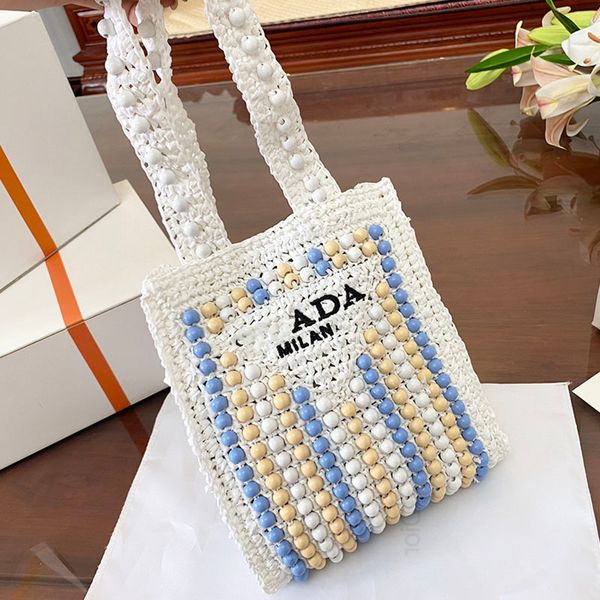 2023 summer designer bag luxury bead beach straw bags woman crochet tote bags shopping purse wallet totes shoulder handbags triangle size 20
2023 summer designer bag luxury bead beach straw bags woman crochet tote bags shopping purse wallet totes shoulder handbags triangle size 20