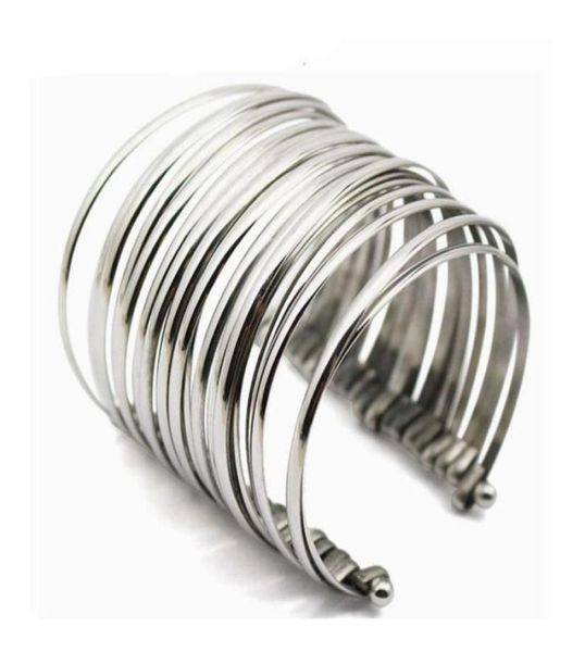 fashion women039s metal multilayer wristband cuff jewelry bangle bracelet silver color stainless steel bracelet wide cuff bangl1314482681, Black
fashion women039s metal multilayer wristband cuff jewelry bangle bracelet silver color stainless steel bracelet wide cuff bangl1314482681, Black