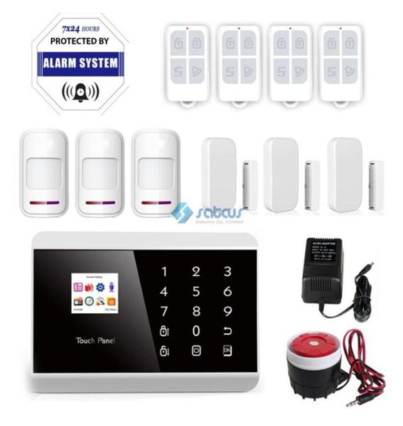 app control smart touch keypad tft color display pstngsm alarme wireless home security alarm motionmagnetic sensor sg2184144978, Black;white
app control smart touch keypad tft color display pstngsm alarme wireless home security alarm motionmagnetic sensor sg2184144978, Black;white