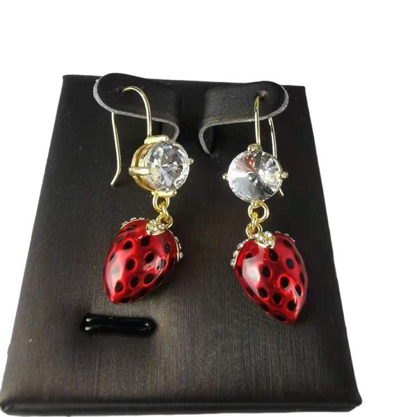 diamond earrings charm design for women cute strawberry earrings designer gifts jewelry family stud earrings 18k gold plated luxury jewelry, Golden
diamond earrings charm design for women cute strawberry earrings designer gifts jewelry family stud earrings 18k gold plated luxury jewelry, Golden