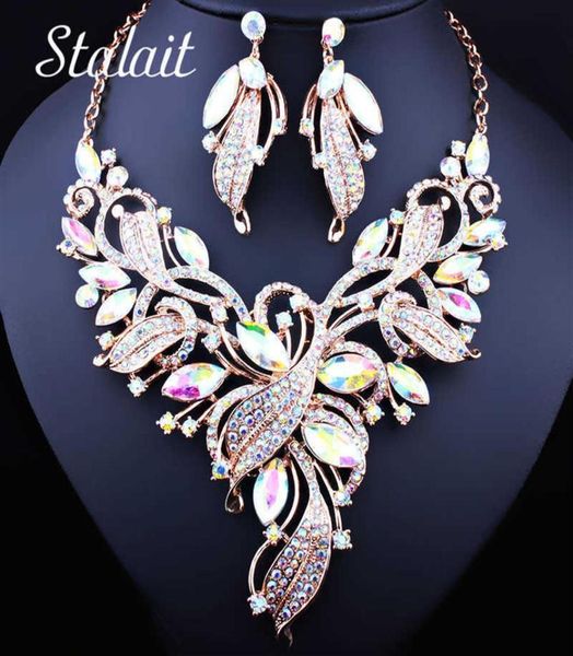 6 color luxury flower horse eye crystal necklace earrings geometric alloy gold link chain jewelry set costume for women 21032332287875555, Slivery;golden
6 color luxury flower horse eye crystal necklace earrings geometric alloy gold link chain jewelry set costume for women 21032332287875555, Slivery;golden