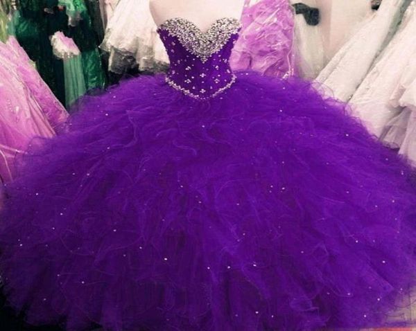 luxury purple sweetheart crystal beaded ball gown sweet 16 girls prom dresses organza ruffle long quinceanera dresses4373170, Blue;red
luxury purple sweetheart crystal beaded ball gown sweet 16 girls prom dresses organza ruffle long quinceanera dresses4373170, Blue;red