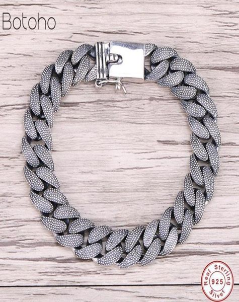 100 s925 sterling silver punk rock men women bracelets bangles hiphop never fade chain bracelet jewelry lover vintage link50233766039876, Black
100 s925 sterling silver punk rock men women bracelets bangles hiphop never fade chain bracelet jewelry lover vintage link50233766039876, Black