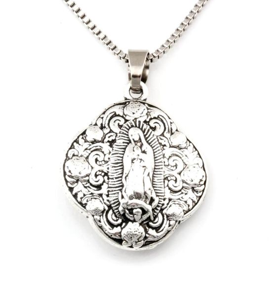 10pcslots antique silver virgin mary religion alloy charms pendant necklaces travel protection pendants necklaces 24inches chains2496882
10pcslots antique silver virgin mary religion alloy charms pendant necklaces travel protection pendants necklaces 24inches chains2496882