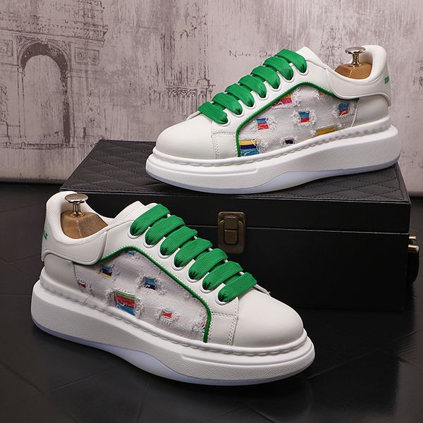 designer men's british white green height increasing causal flats shoes loafers sport walking sneakers zapatillas hombre, Black
designer men's british white green height increasing causal flats shoes loafers sport walking sneakers zapatillas hombre, Black