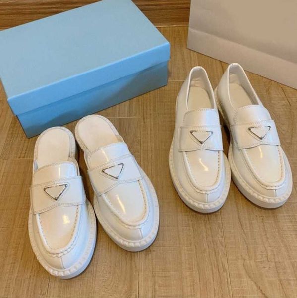 black white patent leather half slippers women monolith triangle logo loafers increase platform sneakers cloudbust classic patent matte loaf
black white patent leather half slippers women monolith triangle logo loafers increase platform sneakers cloudbust classic patent matte loaf