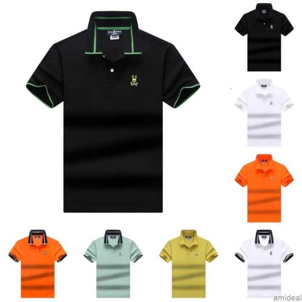 men's t-shirt psycho bunny polo shirt summer casual breathable skull rabbit print short sleeve loose fashion zhc5, White;black
men's t-shirt psycho bunny polo shirt summer casual breathable skull rabbit print short sleeve loose fashion zhc5, White;black