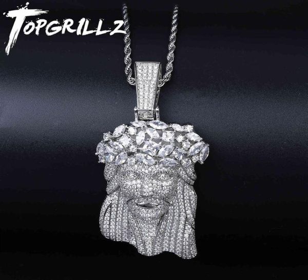 new big size jesus pendant necklace with tennis chain mens iced out charm jewelry gold silver color chain hip hop jewelry 210323201756396
new big size jesus pendant necklace with tennis chain mens iced out charm jewelry gold silver color chain hip hop jewelry 210323201756396