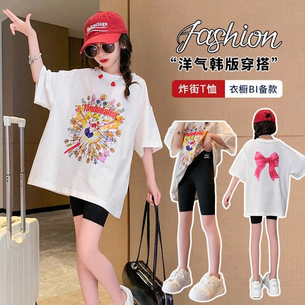 korean children's clothing children's american t-shirt girl's beauty girl warrior cartoon print loose fitting short sleeved p, White;black
korean children's clothing children's american t-shirt girl's beauty girl warrior cartoon print loose fitting short sleeved p, White;black
