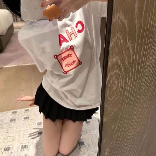 chan designer shirt woman t shirt women graphic tee womens mens short tshirt summer cotton fashion letter printing shorts sleeve lady tees x, White
chan designer shirt woman t shirt women graphic tee womens mens short tshirt summer cotton fashion letter printing shorts sleeve lady tees x, White