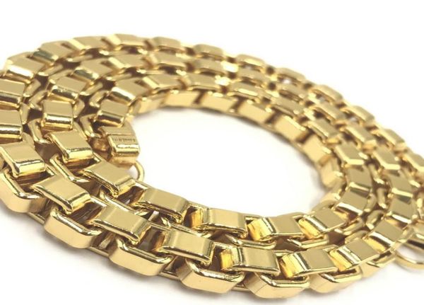 usenset new men039s stainless steel 18 k gold plated big box link chain necklace charm jewelry6852008, Silver
usenset new men039s stainless steel 18 k gold plated big box link chain necklace charm jewelry6852008, Silver