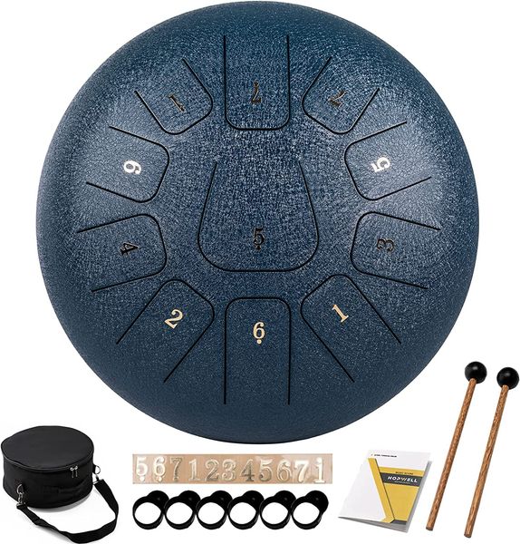 steel tongue drum handpan c major 11 note 12 inch tongue drum with drumstick for kids gifts
steel tongue drum handpan c major 11 note 12 inch tongue drum with drumstick for kids gifts