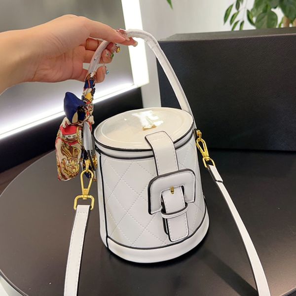 women designer fashion mini cylindrical bucket bag adjustable leather strap gold letter metal hardware handheld tote crossbody shoulder hand
women designer fashion mini cylindrical bucket bag adjustable leather strap gold letter metal hardware handheld tote crossbody shoulder hand