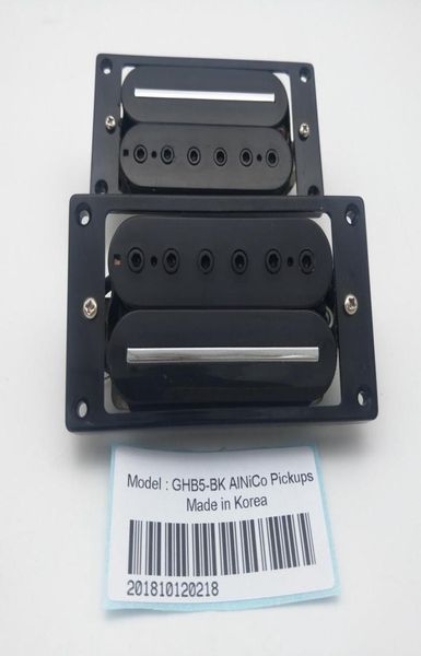 black guitar pickups alnico 5 pickups high power metal single track humbucker pickups 4c made in korea8554207
black guitar pickups alnico 5 pickups high power metal single track humbucker pickups 4c made in korea8554207