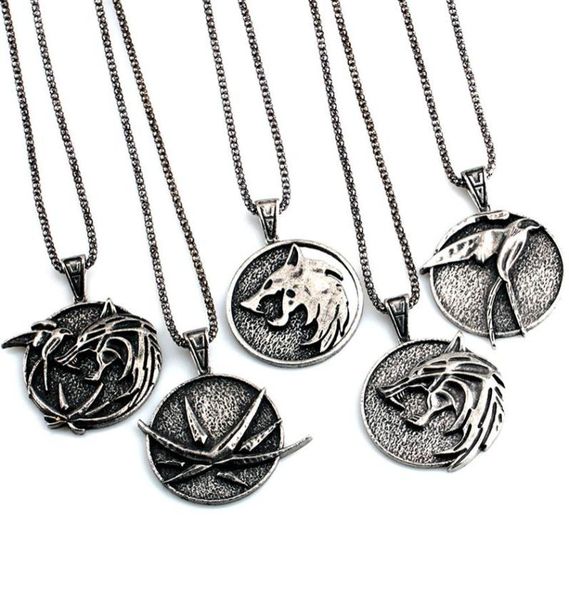 gothic fashion witcher wizard pendant necklace wolf head bird shape geralt animal collar chain punk hip hop necklaces for men273o3236072, Silver
gothic fashion witcher wizard pendant necklace wolf head bird shape geralt animal collar chain punk hip hop necklaces for men273o3236072, Silver