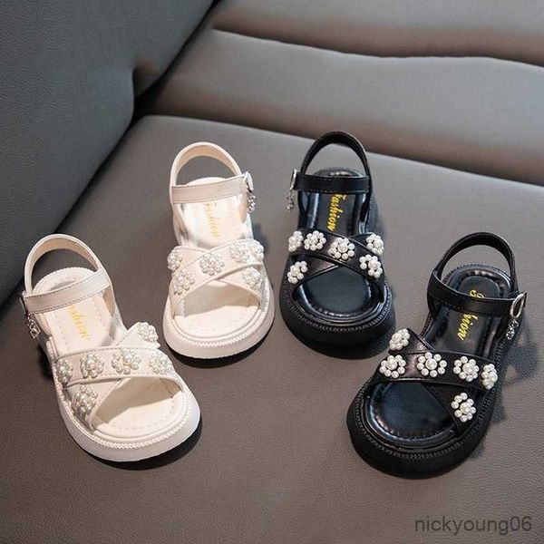 sandals children sandals 2023 summer new girls style kids fashion versatile pearls cute princess hook loop solid black for show r230529, Black;red
sandals children sandals 2023 summer new girls style kids fashion versatile pearls cute princess hook loop solid black for show r230529, Black;red