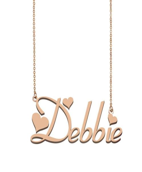 debbie name necklace pendant for women girls birthday gift custom nameplate kids friends jewelry 18k gold plated stainless st2718866, Silver
debbie name necklace pendant for women girls birthday gift custom nameplate kids friends jewelry 18k gold plated stainless st2718866, Silver