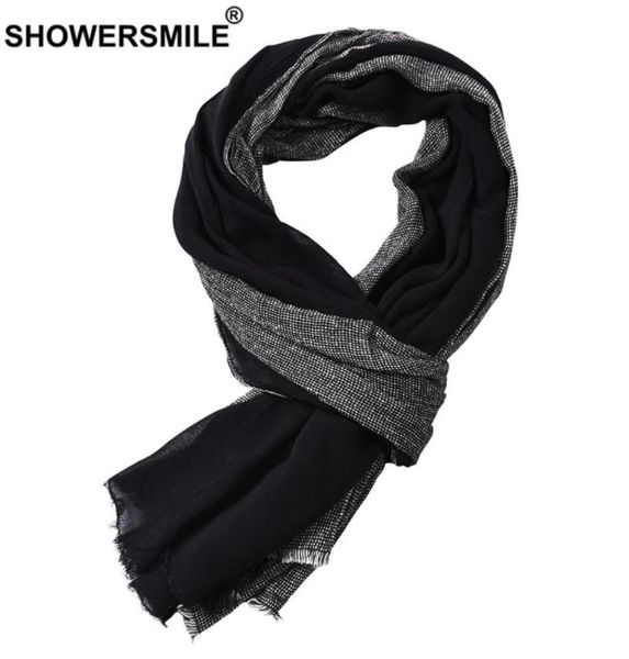 showersmile black cotton linen scarf men long patchwork scarf for men tassel winter mens scarves fashion men039s accessories7447623, Blue;gray
showersmile black cotton linen scarf men long patchwork scarf for men tassel winter mens scarves fashion men039s accessories7447623, Blue;gray