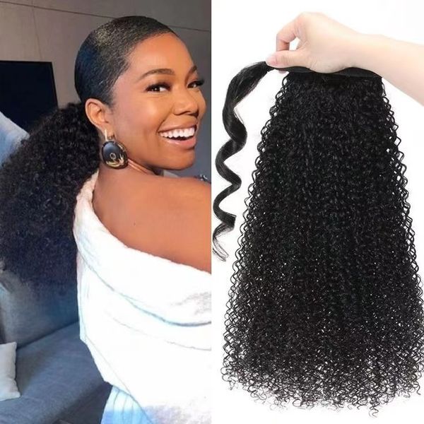 natural black human hair kinky curly ponytail extension hair piece instant 120g 1pcs
natural black human hair kinky curly ponytail extension hair piece instant 120g 1pcs