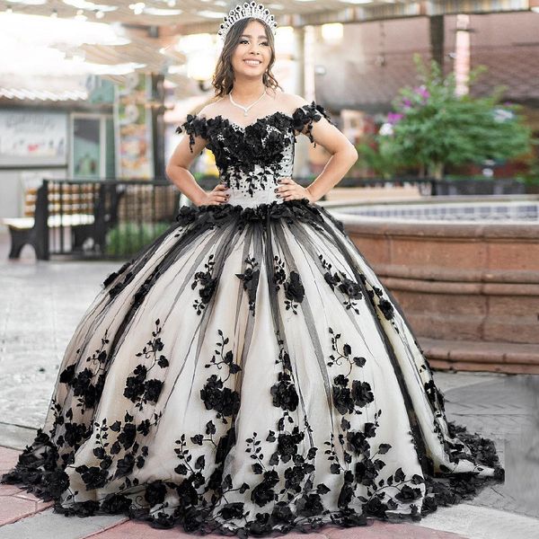 black floral quinceanera dresses birthday prom gowns lack up princess sweet 15 16 dresses vestidos de quinceanera, Blue;red
black floral quinceanera dresses birthday prom gowns lack up princess sweet 15 16 dresses vestidos de quinceanera, Blue;red