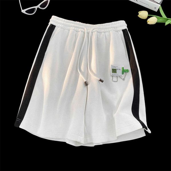 summer men's waffle shorts american trendy pants high street patchwork capris casual running outerwearu
summer men's waffle shorts american trendy pants high street patchwork capris casual running outerwearu