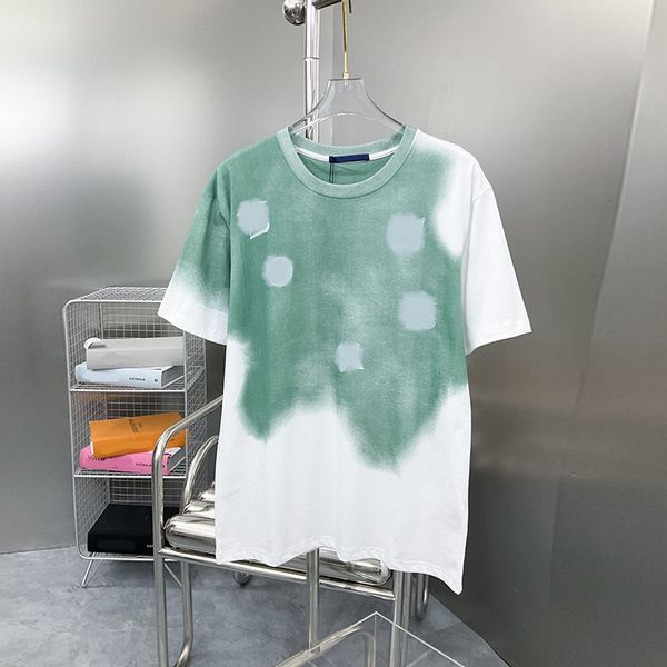 designer men's t-shirt men's and women's luxury brand tees color matching printed cotton t-shirt summer round neck short-slee, White;black 
designer men's t-shirt men's and women's luxury brand tees color matching printed cotton t-shirt summer round neck short-slee, White;black