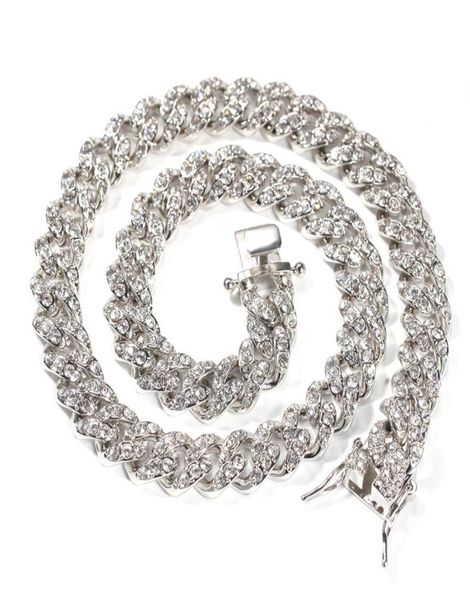 mens gold miami cuban link chains fashion hip hop iced out chain hiphop necklace jewelry 12mm2416120, Silver
mens gold miami cuban link chains fashion hip hop iced out chain hiphop necklace jewelry 12mm2416120, Silver