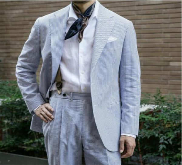 blue striped seersucker men039s summer soft suits leisure beach formal tuxedos coat groomsmen mens jacket vest pants3171528, Black;gray
blue striped seersucker men039s summer soft suits leisure beach formal tuxedos coat groomsmen mens jacket vest pants3171528, Black;gray