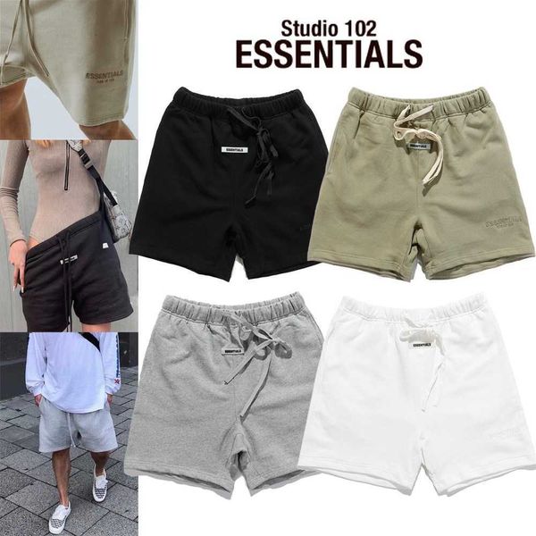 men's shorts fashion ess designer pants fog shorts high street double thread feel of god ess embroidered letter casual sports for men a, White;black
men's shorts fashion ess designer pants fog shorts high street double thread feel of god ess embroidered letter casual sports for men a, White;black