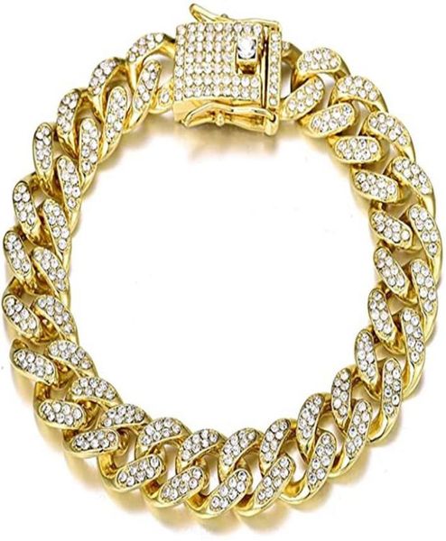 fashion trend hip hop diamond inlaid cuban chain men039s bracelet personalized simple bracelet197i5283212, Black
fashion trend hip hop diamond inlaid cuban chain men039s bracelet personalized simple bracelet197i5283212, Black