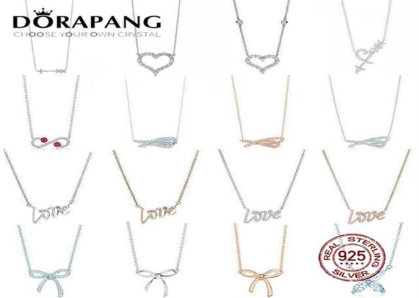 dorapang 100 925 sterling silver necklace pendant heart shaped bow love pendant chain rose gold original genuine women jewelry2885932824
dorapang 100 925 sterling silver necklace pendant heart shaped bow love pendant chain rose gold original genuine women jewelry2885932824