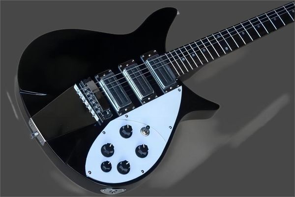 factory custom black electric guitar with 6 strings,chrome hardware,hhh pickups,white pickguard,5
factory custom black electric guitar with 6 strings,chrome hardware,hhh pickups,white pickguard,5
