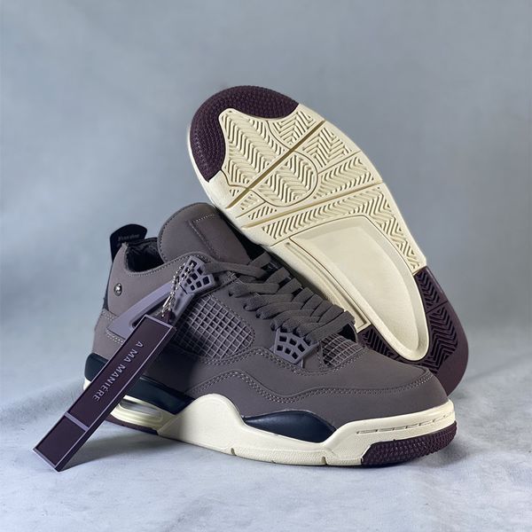 a ma maniere x jumpman 4 mens basketball shoes sneakers women trainers nubuck upper medium ash black burgundy crush
a ma maniere x jumpman 4 mens basketball shoes sneakers women trainers nubuck upper medium ash black burgundy crush