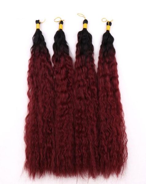 fashion beautful hair kinky crochet braids african american synthetic extensions ombre burgundy color4372533, Black
fashion beautful hair kinky crochet braids african american synthetic extensions ombre burgundy color4372533, Black