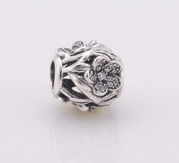 100 925 sterling silver openwork floral bead with paveset cubic zirconia fits european jewelry charm bracelets3431480, Black
100 925 sterling silver openwork floral bead with paveset cubic zirconia fits european jewelry charm bracelets3431480, Black
