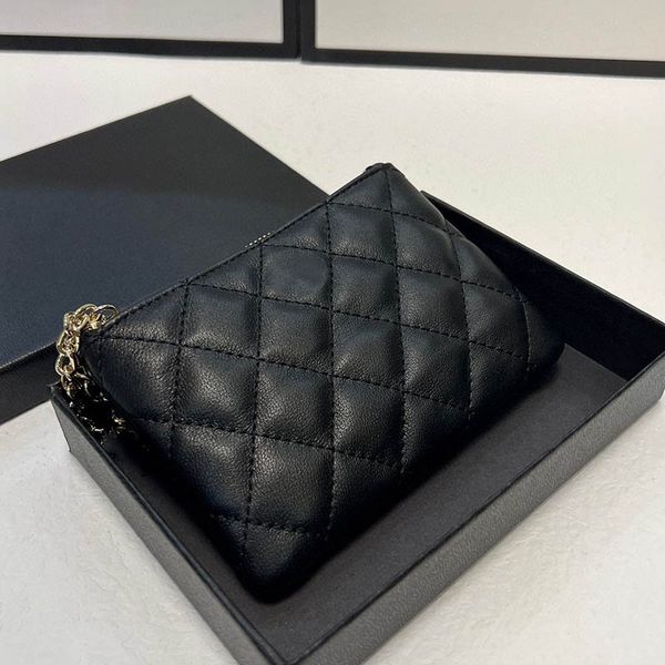 women mini portable black wallet lambskin leather quilted zipper retro clutch large capacity portable luxury handbag coin purse card holder, Brown;gray
women mini portable black wallet lambskin leather quilted zipper retro clutch large capacity portable luxury handbag coin purse card holder, Brown;gray