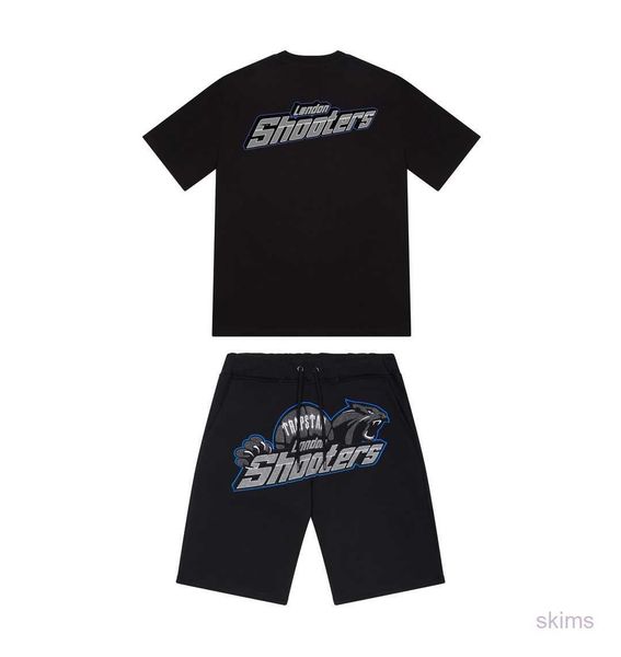 summer new trapstar london shooter short-sleeved t shirt suit chenille decoding black ice flavor 2.0 men's round neck t-shirt shorts, White;black
summer new trapstar london shooter short-sleeved t shirt suit chenille decoding black ice flavor 2.0 men's round neck t-shirt shorts, White;black