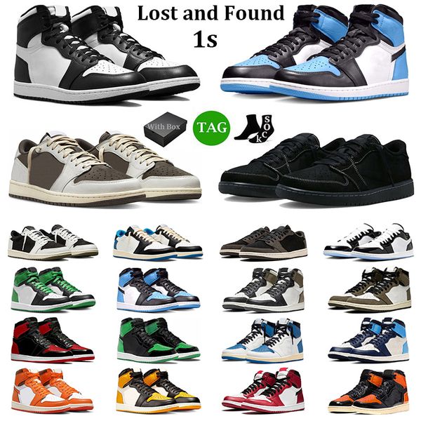 with box 1 basketball shoes men women 1s low black phantom reverse mocha olive lost found black white unc toe lucky green mens trainer sport
with box 1 basketball shoes men women 1s low black phantom reverse mocha olive lost found black white unc toe lucky green mens trainer sport