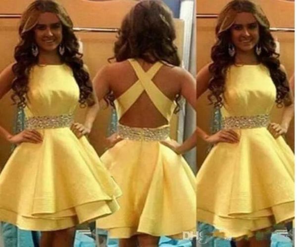 2019 fashion simple cocktail dress sash beading backless criss cross strip short stain homecoming dresses and graduation girls cus3278827, Black
2019 fashion simple cocktail dress sash beading backless criss cross strip short stain homecoming dresses and graduation girls cus3278827, Black