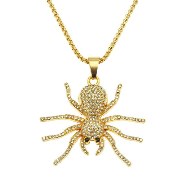 3d spider shape pendant necklace hip hop street dance cool trendy men's accessories 18k yellow gold filled fashion jewelry, Silver
3d spider shape pendant necklace hip hop street dance cool trendy men's accessories 18k yellow gold filled fashion jewelry, Silver